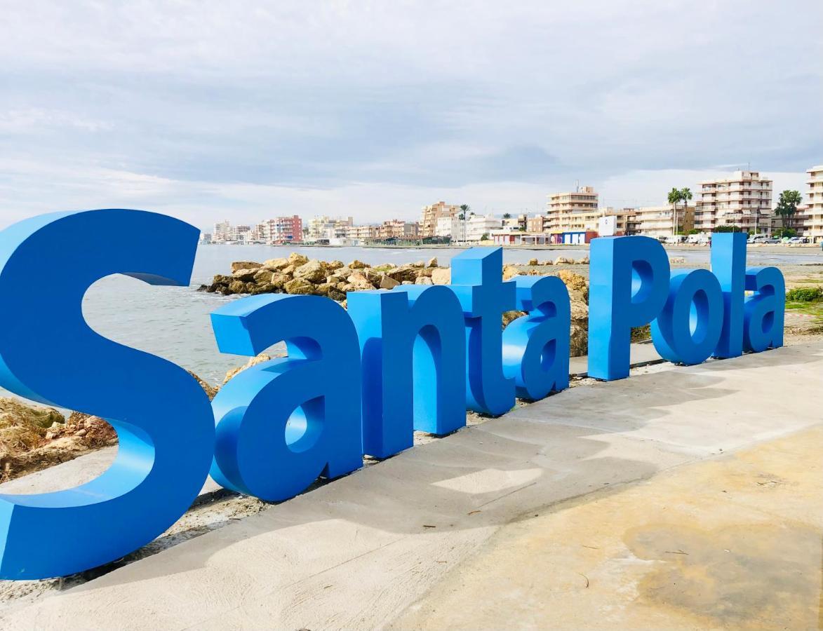 Welcome & Bienvenido A A 30 Metros De La Gran Playa Appartement Santa Pola